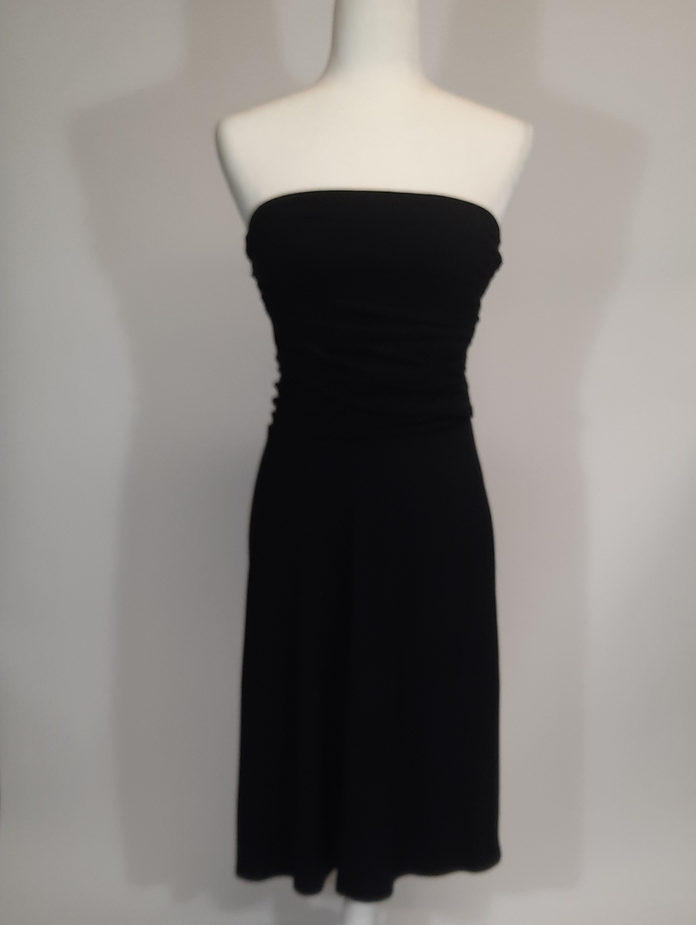Ann Taylor Black Strapless Dress - Classic Tube Style, Size S (NWT)